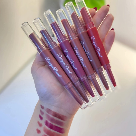 Dragon Ranee 2 in 1 Lipstick & Lipliner set