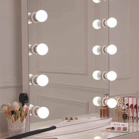 Vanity mirror 10 pieces light set
