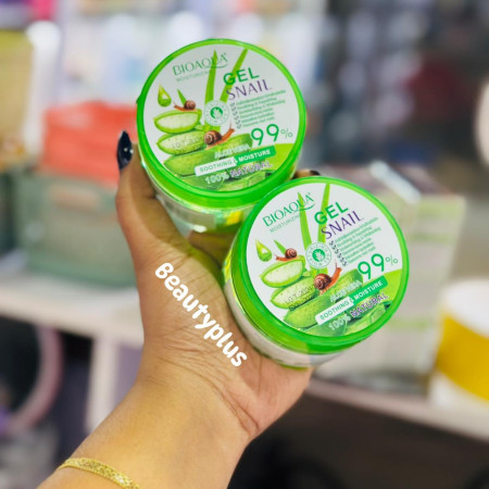 Bioaqua 99%snail alovera gel
