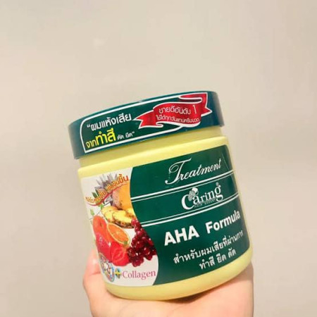 Caring AHA Formula hair mask