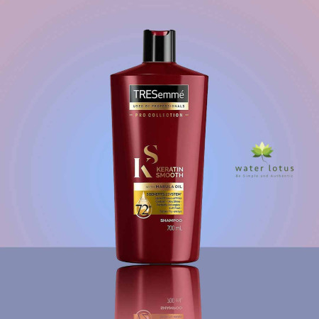Tresemme Shampoo 400ml Keratin Smooth With Marula Oil Shampoo