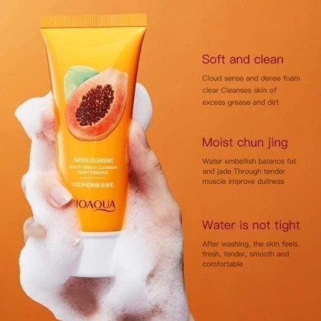 Bioaqua Papaya Cleansing Face wash
