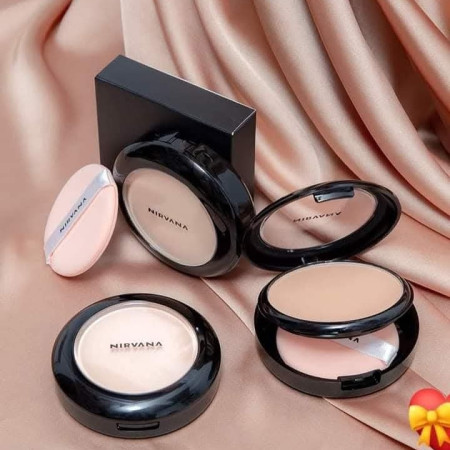 Nirvana color mattyfing & poreless pressed powder