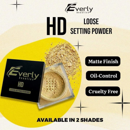 Everly Beauties Hd Loose Setting Powder